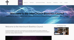 Desktop Screenshot of interchurchbioethics.org.nz
